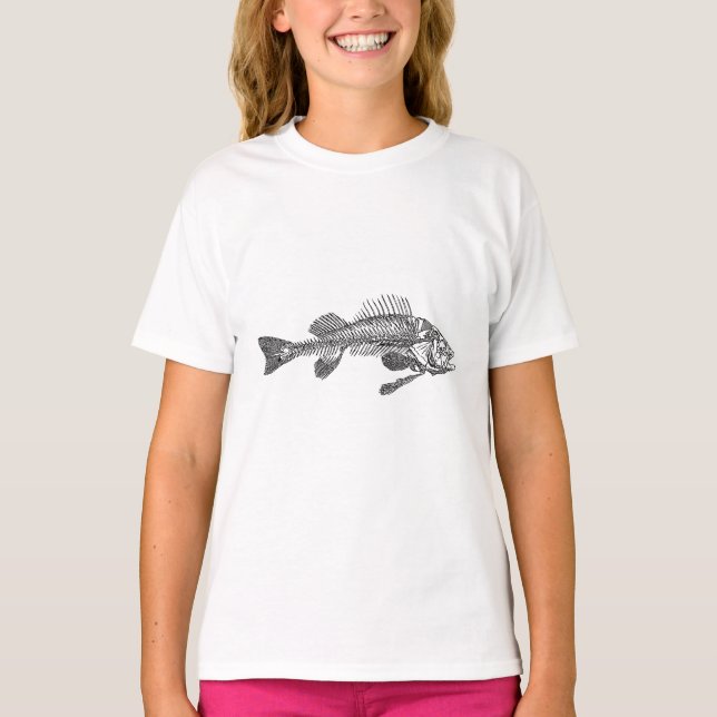 Fish skeleton T-Shirt (Front)
