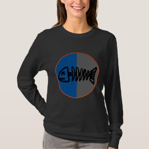 Fish Skeleton Two Circular T-Shirt
