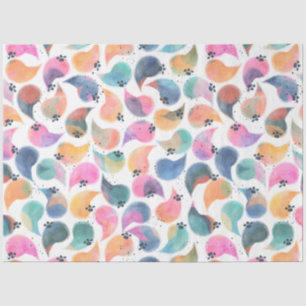 Fish Skin Watercolor Tissue Paper