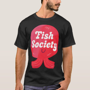 Fish Society Badge T-Shirt
