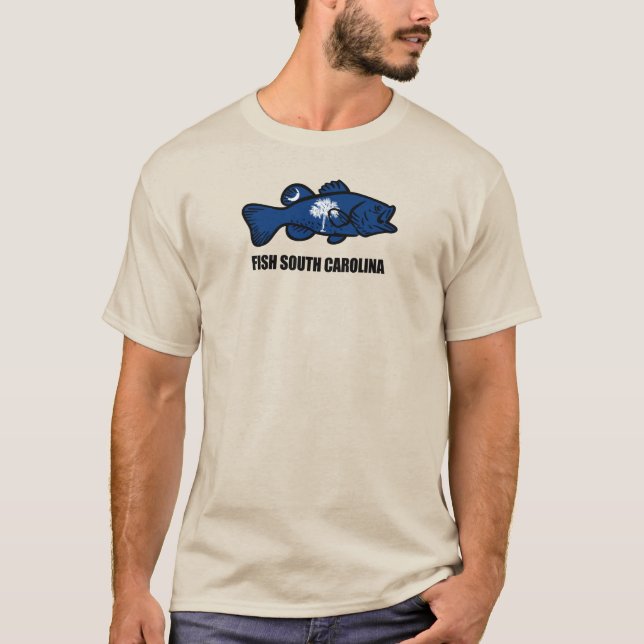 Fish South Carolina T-Shirt (Front)