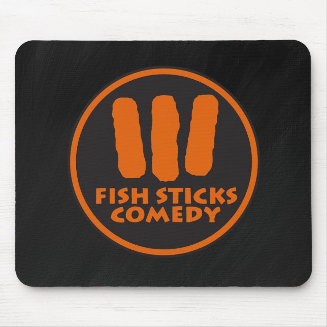 Fish Sticks Comedy Mousepad (Front)