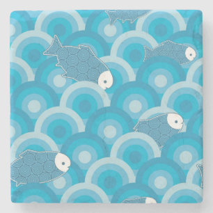 Fish Stone Coaster