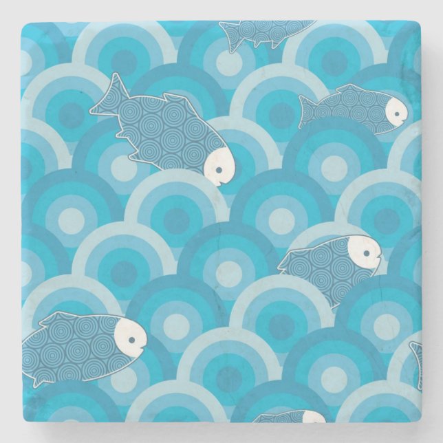 Fish Stone Coaster (Front)