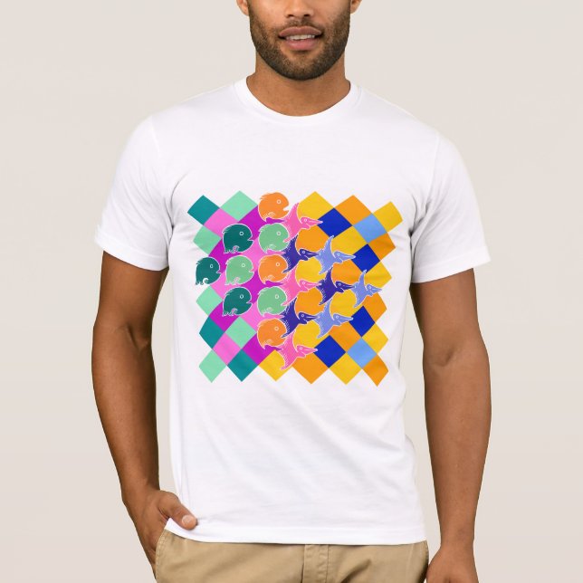Fish + Storks T-Shirt (Front)