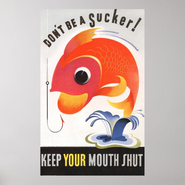 Fish Sucker Poster (Front)