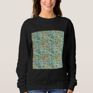Fish Swim In The Crowd Sweatshirt