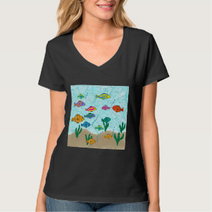 Fish Swimming Under The Sea T-Shirt