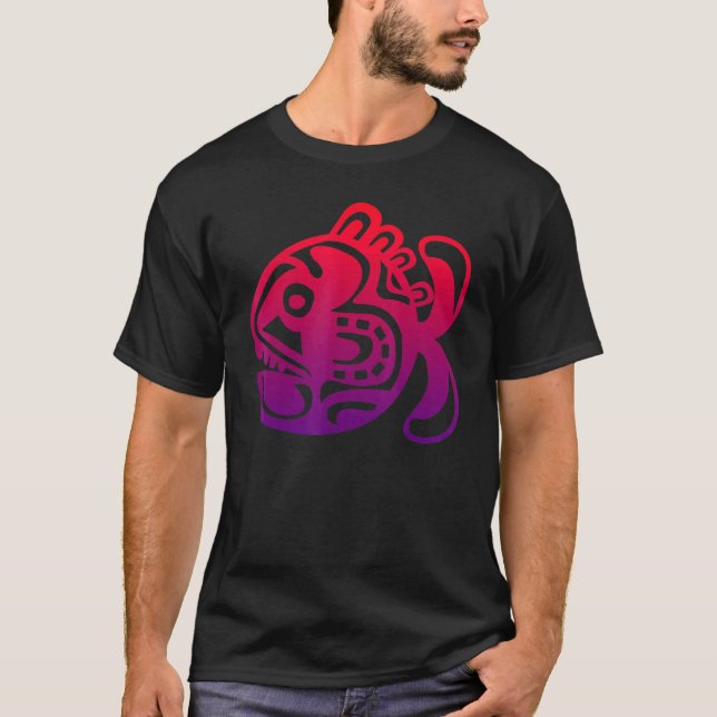Fish Symbol Culture Haka Kia Ora Dance New Zealand T-Shirt (Front)