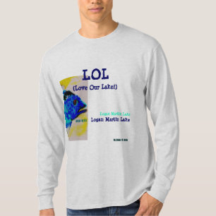 Fish T-shirt "LOL Logan Martin Lake" Alabama