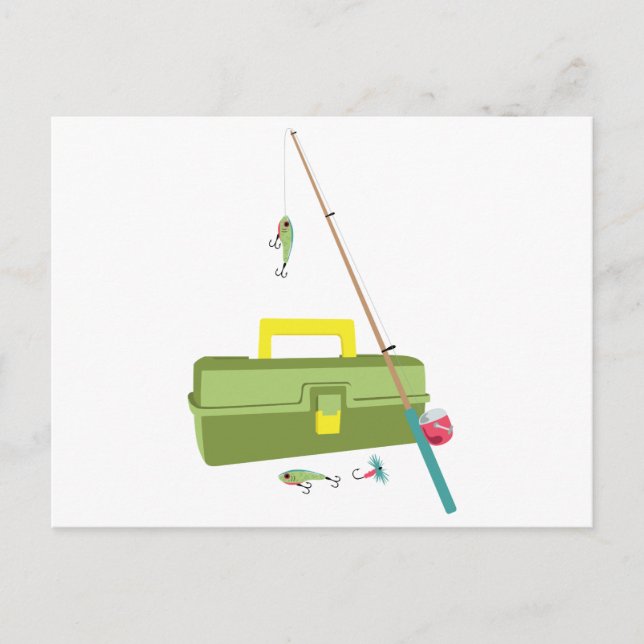 Fish & Tackle Box Postcard (Front)