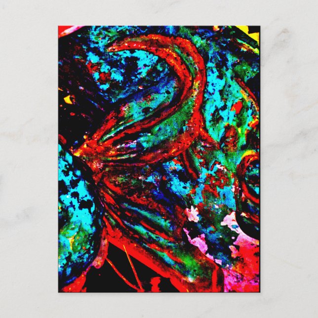 "Fish Tail" JTG Art Postcard (Front)