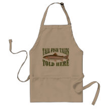 Fish Tales Funny Apron