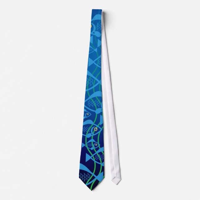 Fish Tales Tie (Front)