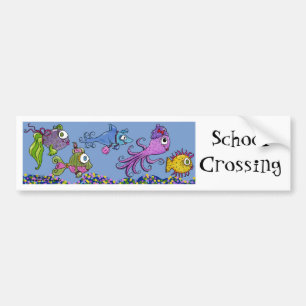 Fish Tank Dolled Up Bumper Sticker