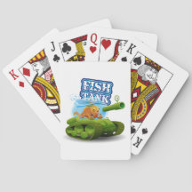 Fish Tank Humourous Playing Cards