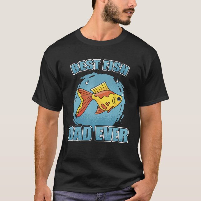 Fish Tech Aquarist Aquarium Fishkeeping Aquarium T-Shirt (Front)