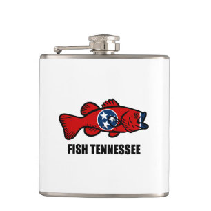 Fish Tennessee Hip Flask