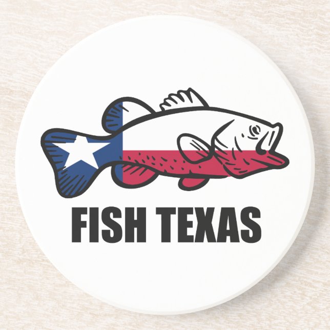 Fish Texas Coaster (Front)