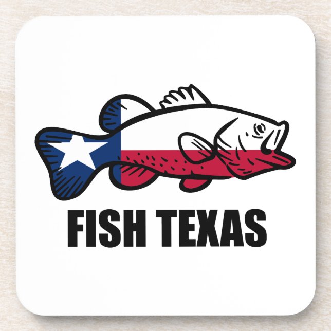 Fish Texas Coaster (Front)