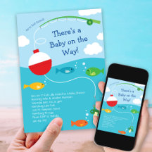 Fish Theme Fishing Baby Shower for Fishermen