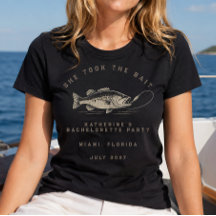 Fish Themed Custom Fishing Bachelorette Party