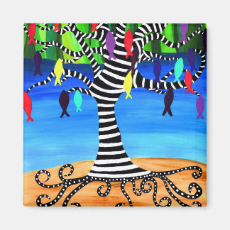 FISH TREE MAGNET