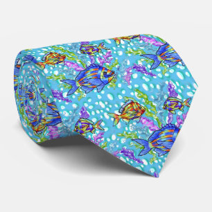 Fish Triad tie
