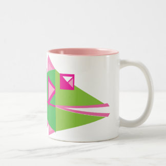 Fish Two-Tone Coffee Mug