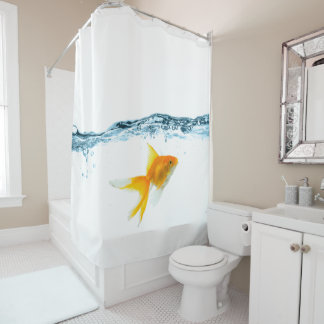 Fish Under Water Shower Curtain