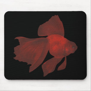 Fish - Veiltail Goldfish - Carassius auratus Mouse Mat