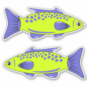 Fish Vinyl Sticker
