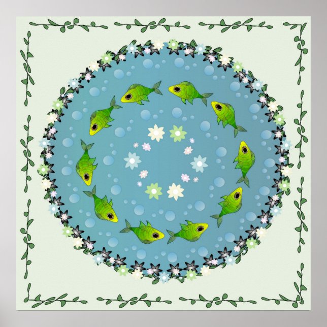 Fish Water Dance Poster (Front)