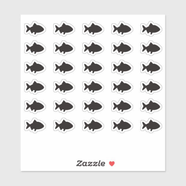 Fish Wedding Place Card Food Meal Menu Choice (Sheet)