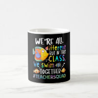 Fish We're All Different We Swim Teacher Gifts 