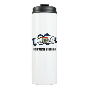 Fish West Virginia Thermal Tumbler