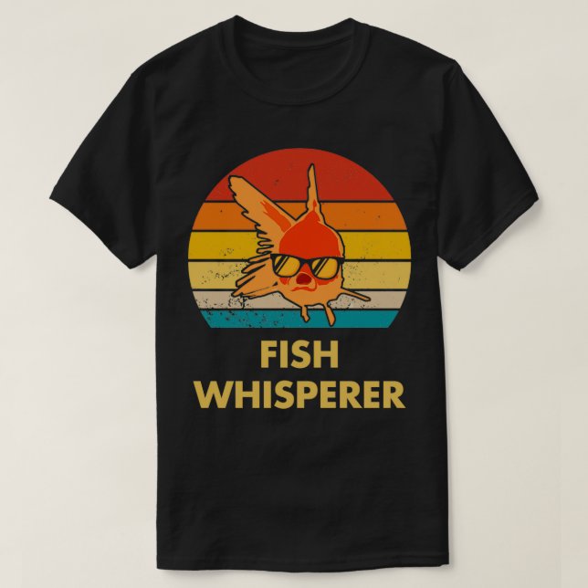 Fish Whisperer Classic TShirt (Design Front)