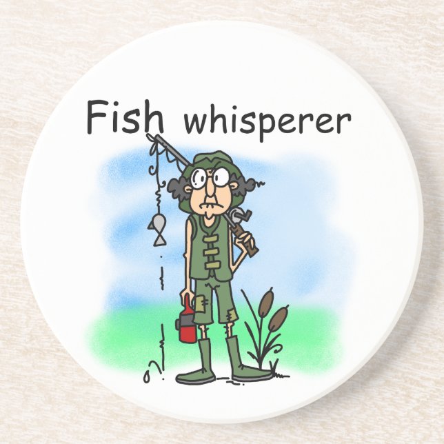 Fish Whisperer Coaster (Front)