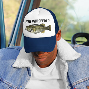 Fish Whisperer Funny Fishing Fisherman Angler Trucker Hat