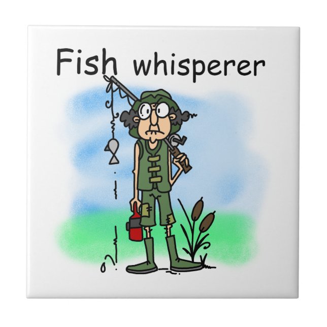 Fish Whisperer Tile (Front)