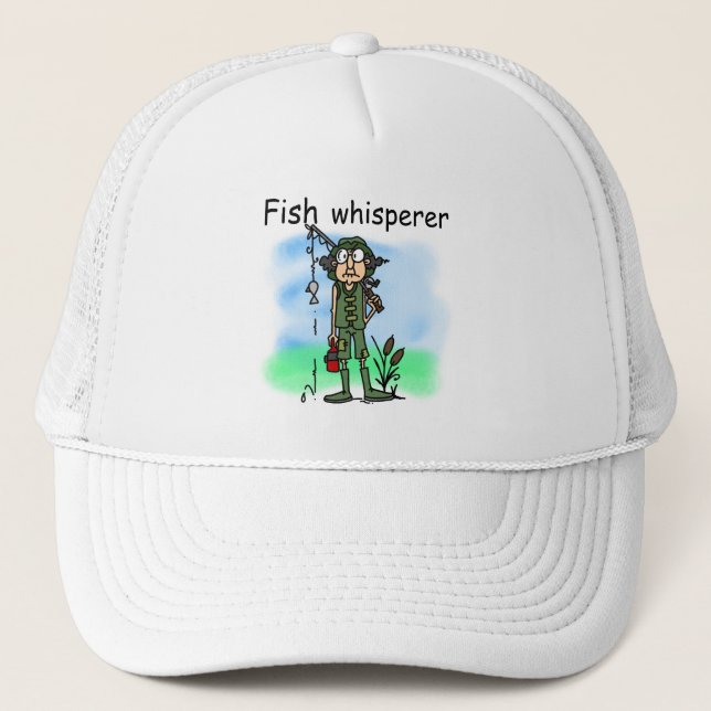Fish Whisperer Trucker Hat (Front)