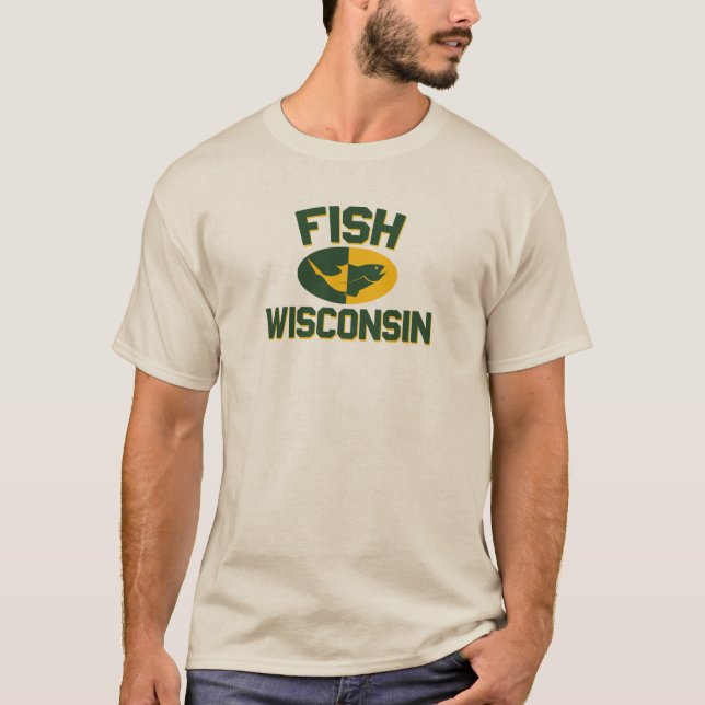 Fish Wisconsin T-Shirt (Front)