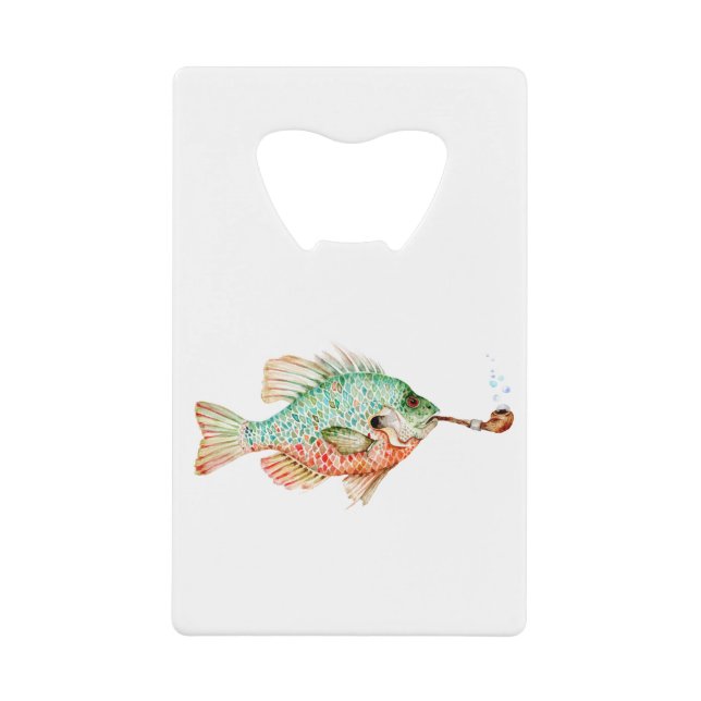 Fish with a Pipe (Front)