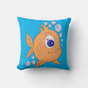 Fish with a sharp tooth cushion