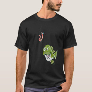 Fish with your Friends, Worm and his Fish pal T-Shirt