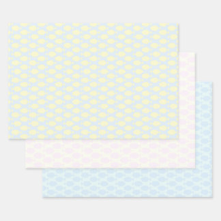 Fish Wrapping Paper Flat Sheet Set of 3