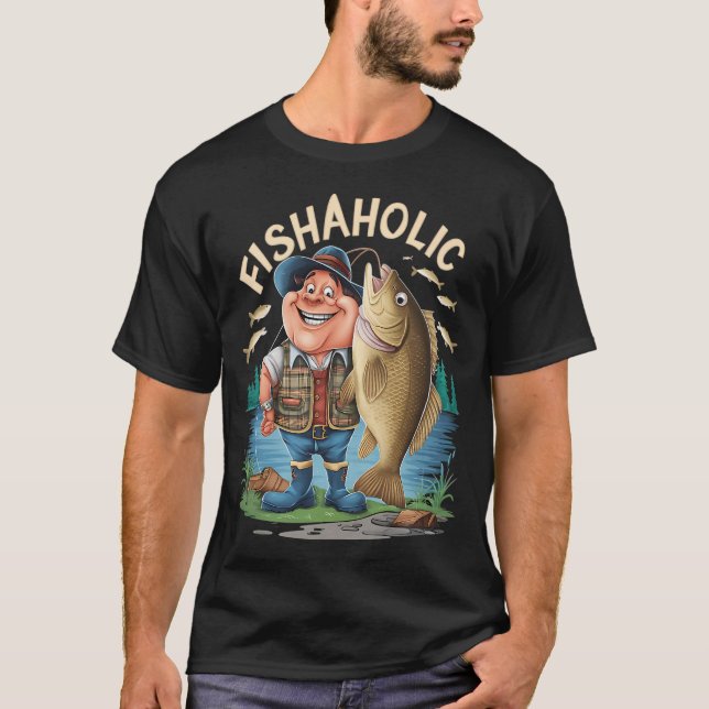 Fishaholic T-Shirt (Front)