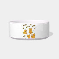 Fishbone Feast – Patterned Pet Feeder
