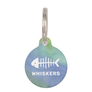 Fishbone Pet Tag