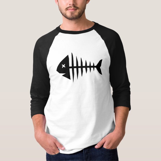 Fishbone skeleton T-Shirt (Front)
